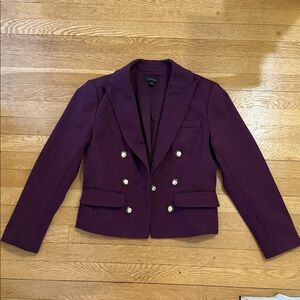 Ann Taylor Double-Breasted Blazer